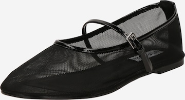 Ballerina con cinturino 'Mash' di STEVE MADDEN in nero: frontale