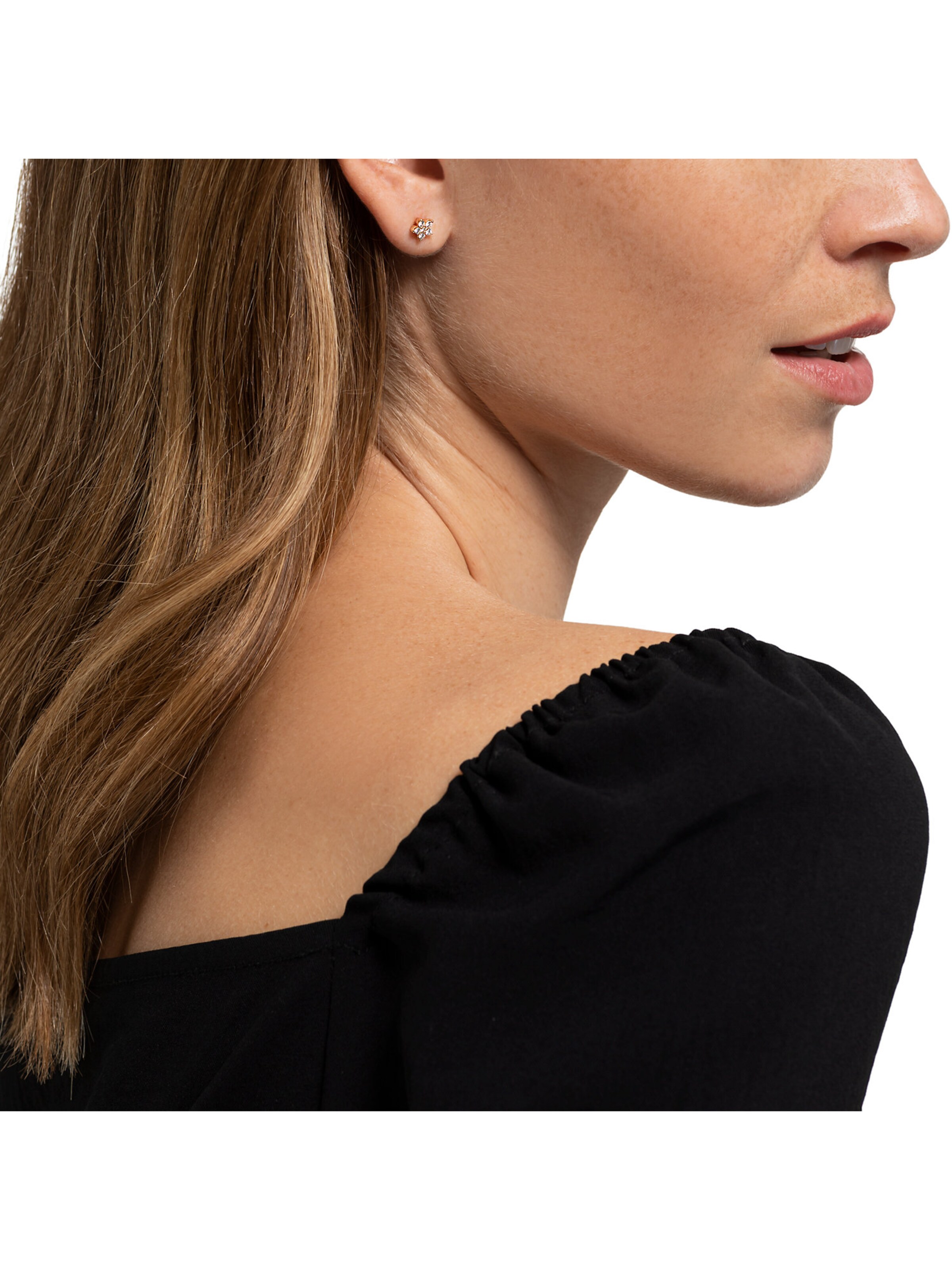 CHRIST Earrings in Yellow