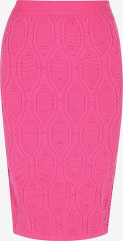 Jupe 'Fashion Look' faina en rose : devant