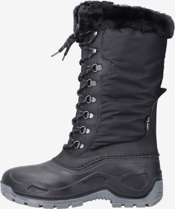 Rieker Lace-Up Boots in Black