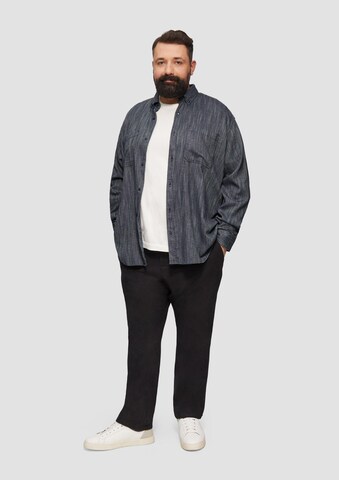 s.Oliver Regular fit Overhemd in Blauw