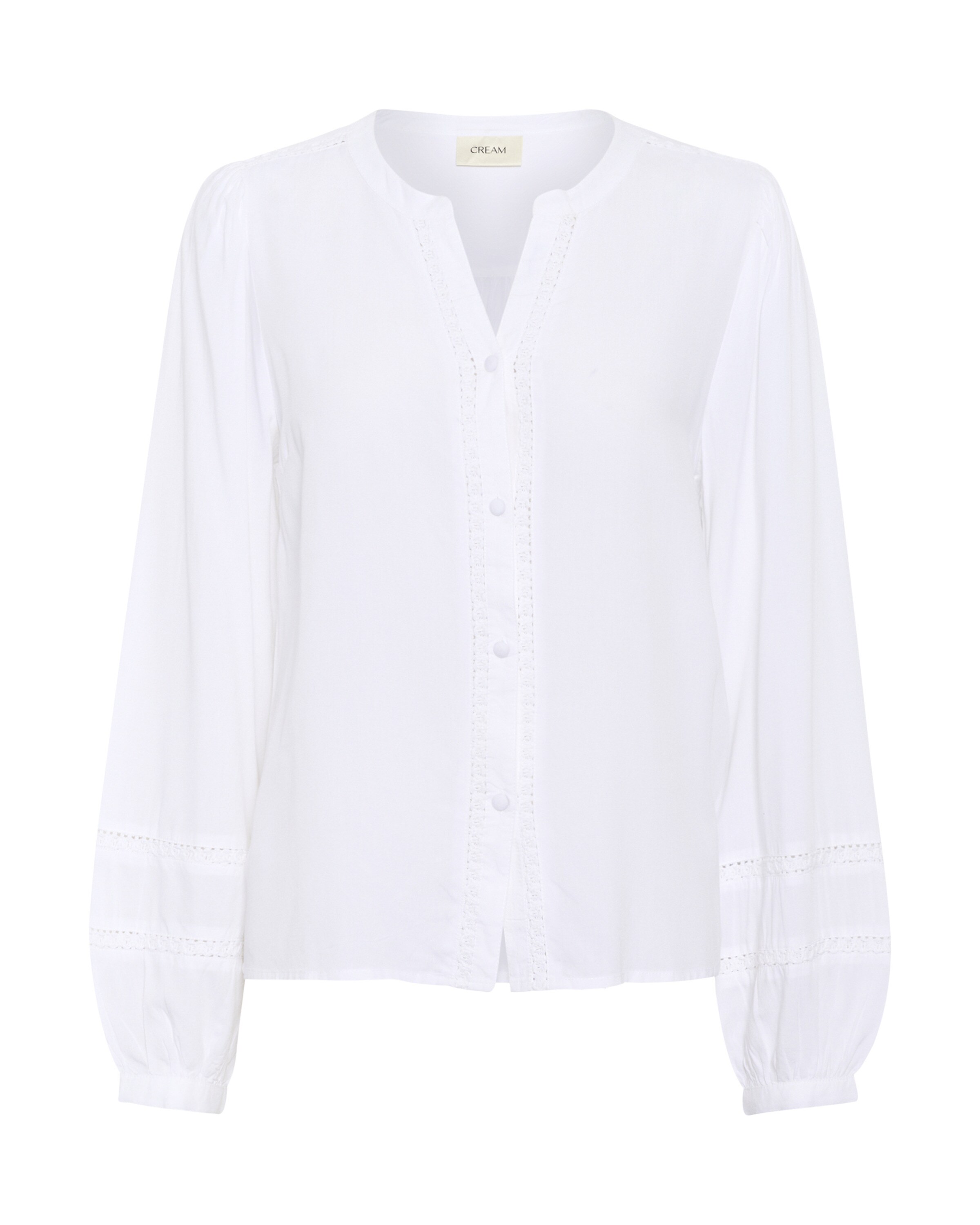 Cream Bluse 'Tiah' in Weiß: Vorderseite