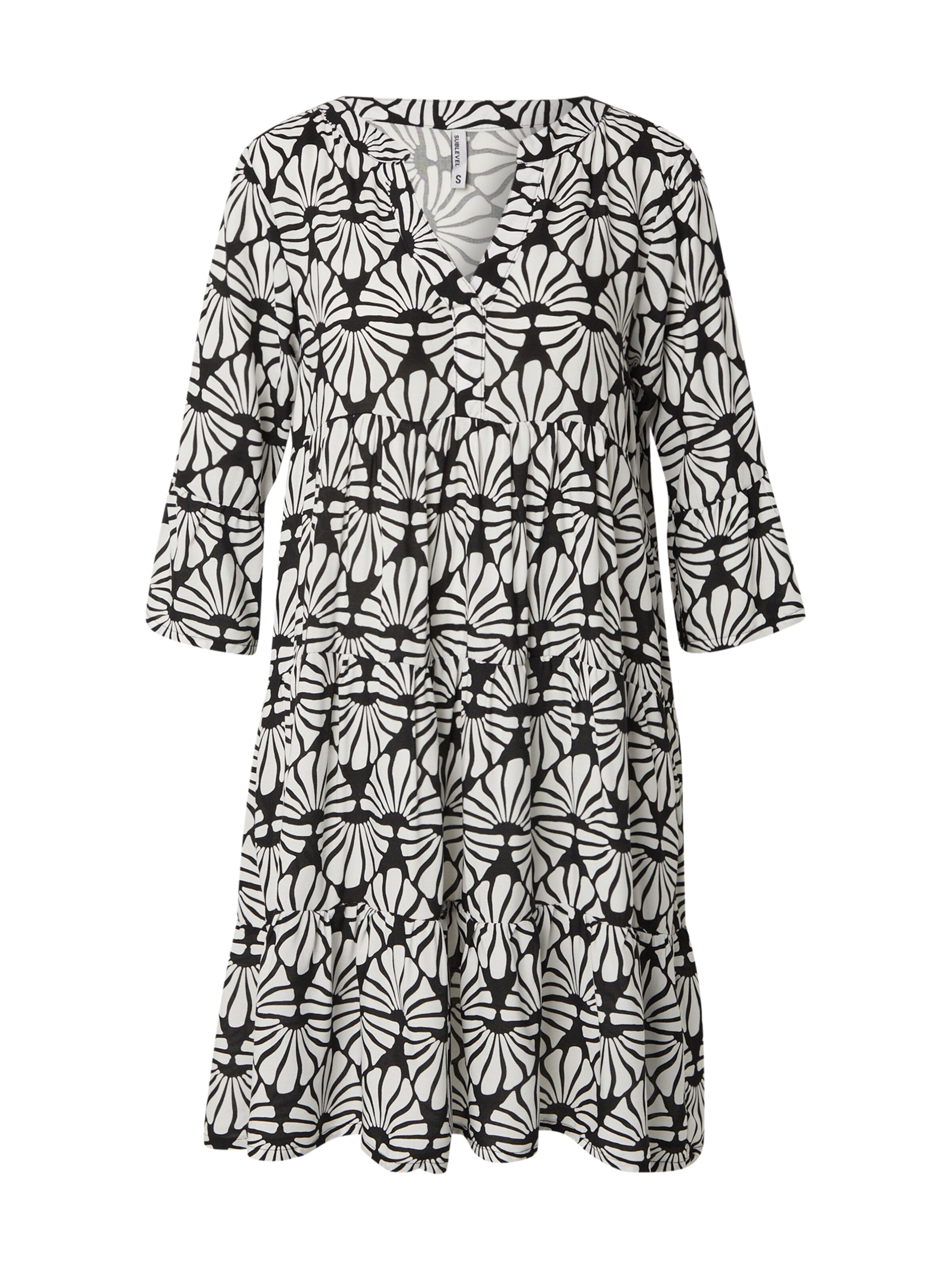 Sublevel Dress in White: front