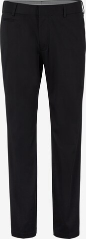 STRELLSON Pleated Pants 'Kyle' in Black: front