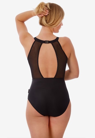 BECO the world of aquasports Swimsuit 'Wild Flower' in Black