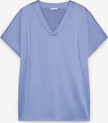 Fiorella Rubino Shirt in Blauw: voorkant