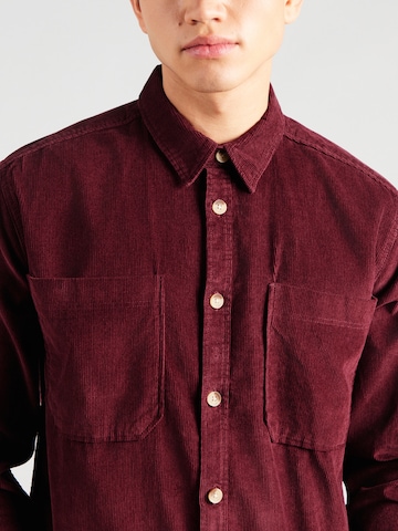 Only & Sons - Ajuste confortable Camisa 'ONSALP' en rojo