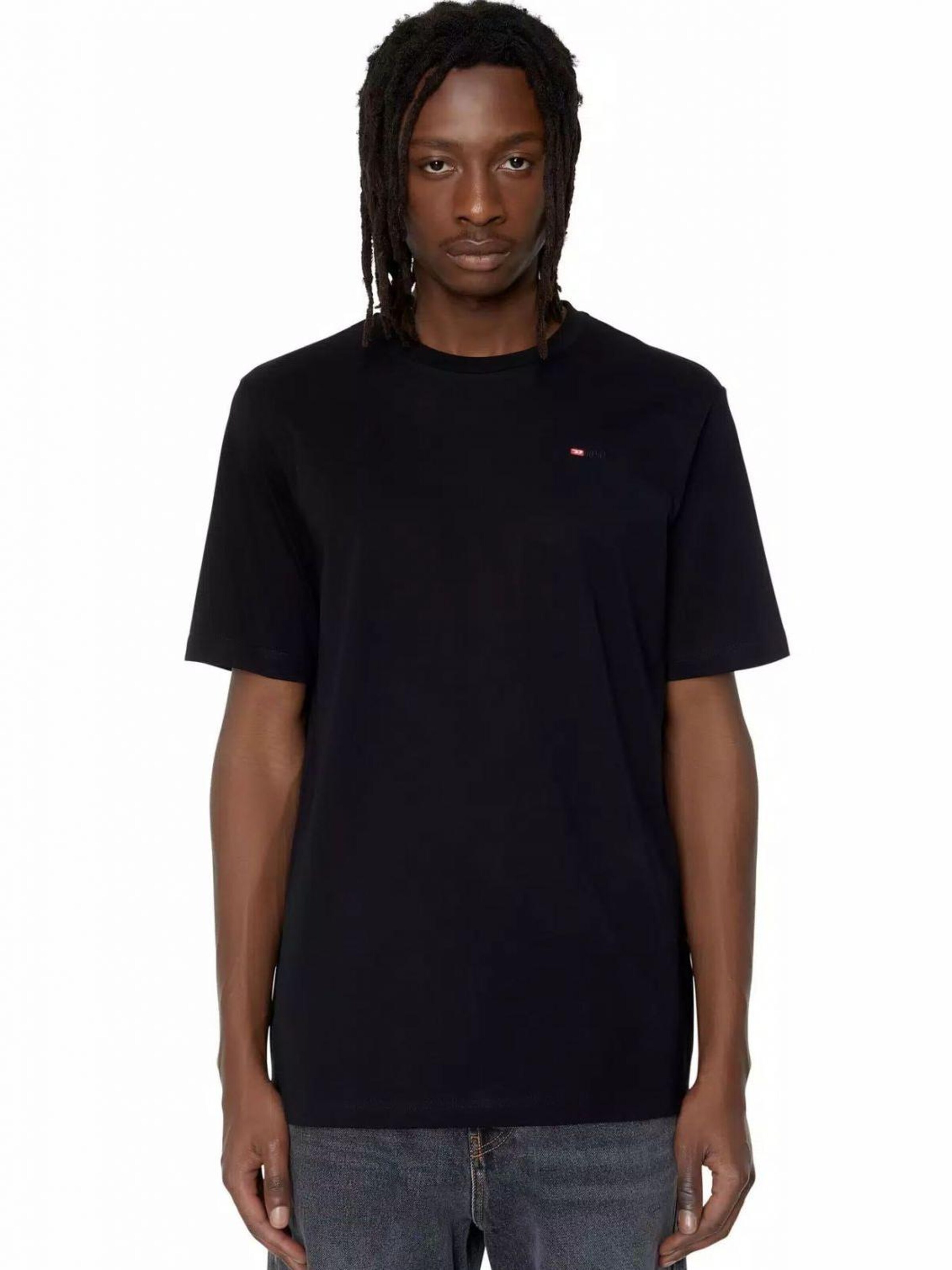 DIESEL - Camiseta en negro