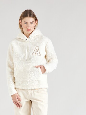 Sweat-shirt AÉROPOSTALE en beige : devant