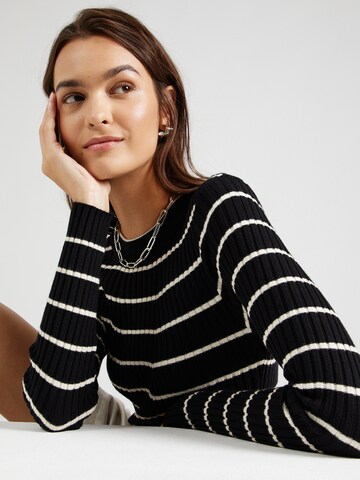 PIECES Sweater 'PCCRISTA' in Black