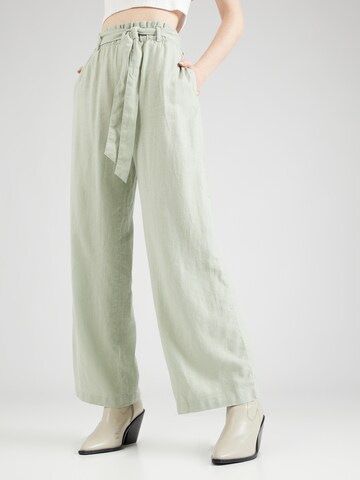 JDY Wide leg Trousers 'Say' in Green: front