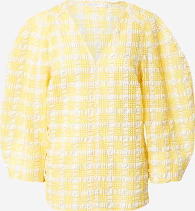 InWear Bluse 'Malva' i gul / hvid, Produktvisning