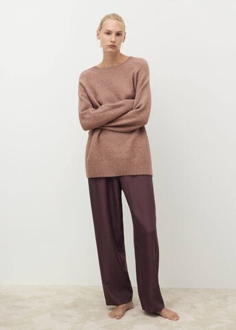 MANGO Pullover 'Camiloc' in Braun: Vorderseite