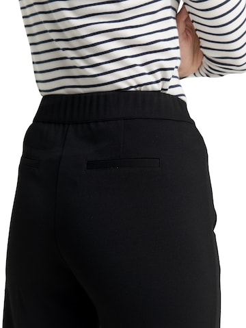 TOM TAILOR Regular Trousers 'TTMia' in Black