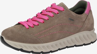 SIOUX Sneakers laag 'Utissa' in de kleur Lichtbruin / Pink, Productweergave