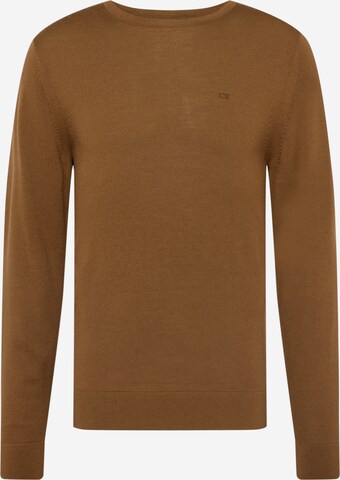 Calvin Klein Pullover 'Superior' i brun: forside