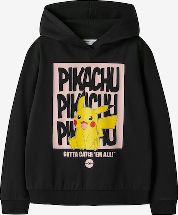 NAME IT Sweatshirt 'NKFADEMA POKEMON' in Schwarz: Vorderseite