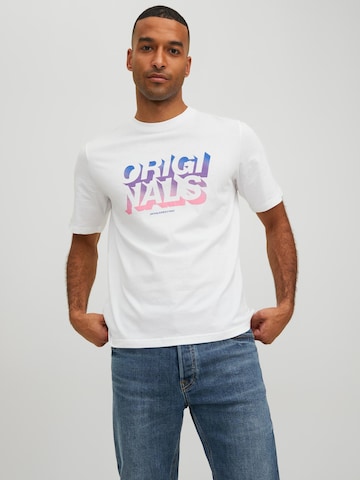 JACK & JONES T-Shirt 'Euphori' in Weiß: predná strana