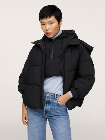 MANGO Between-Season Jacket 'Pi' in Black: front