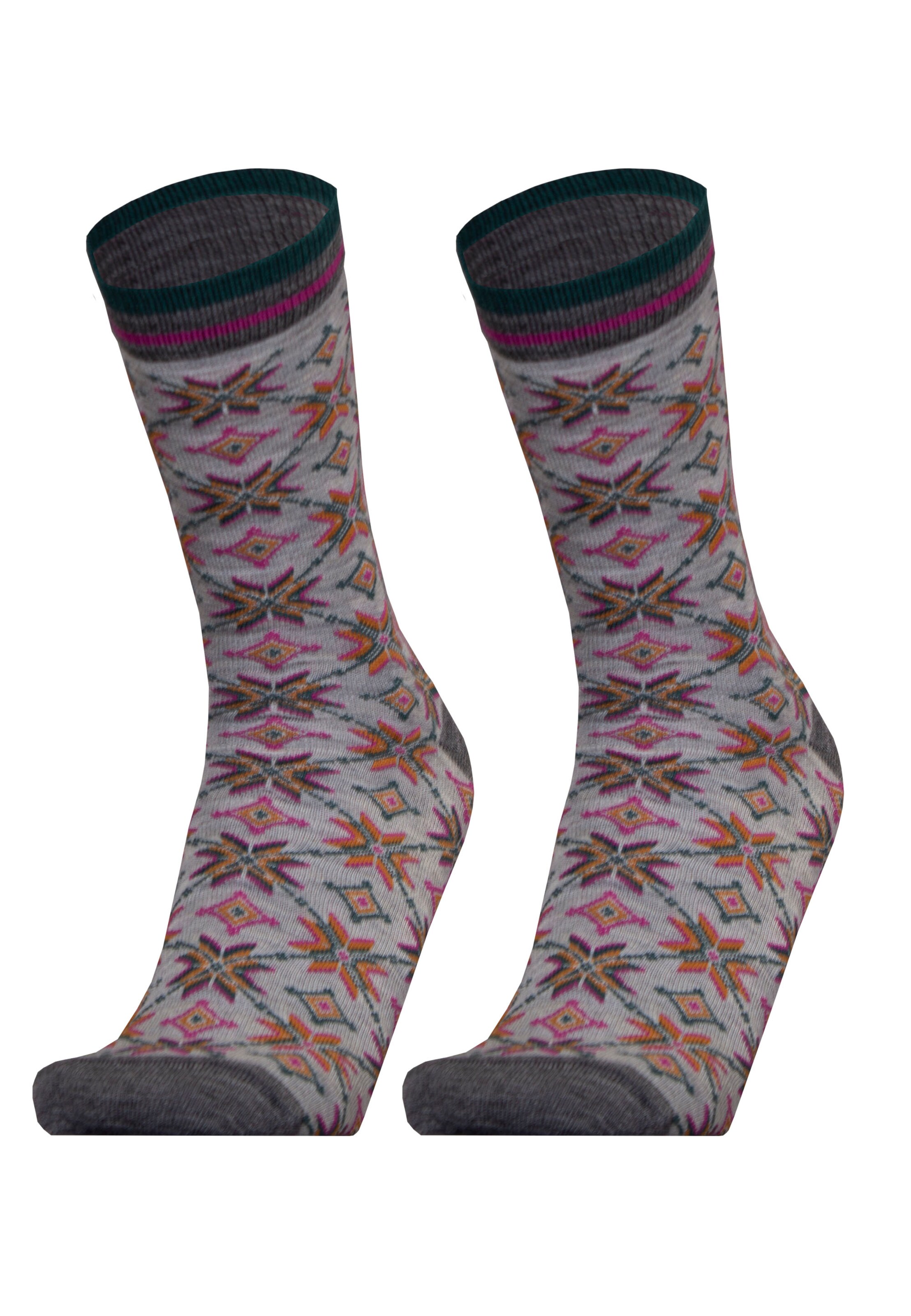UphillSport Socken 'AUTUMN STAR' in Grau