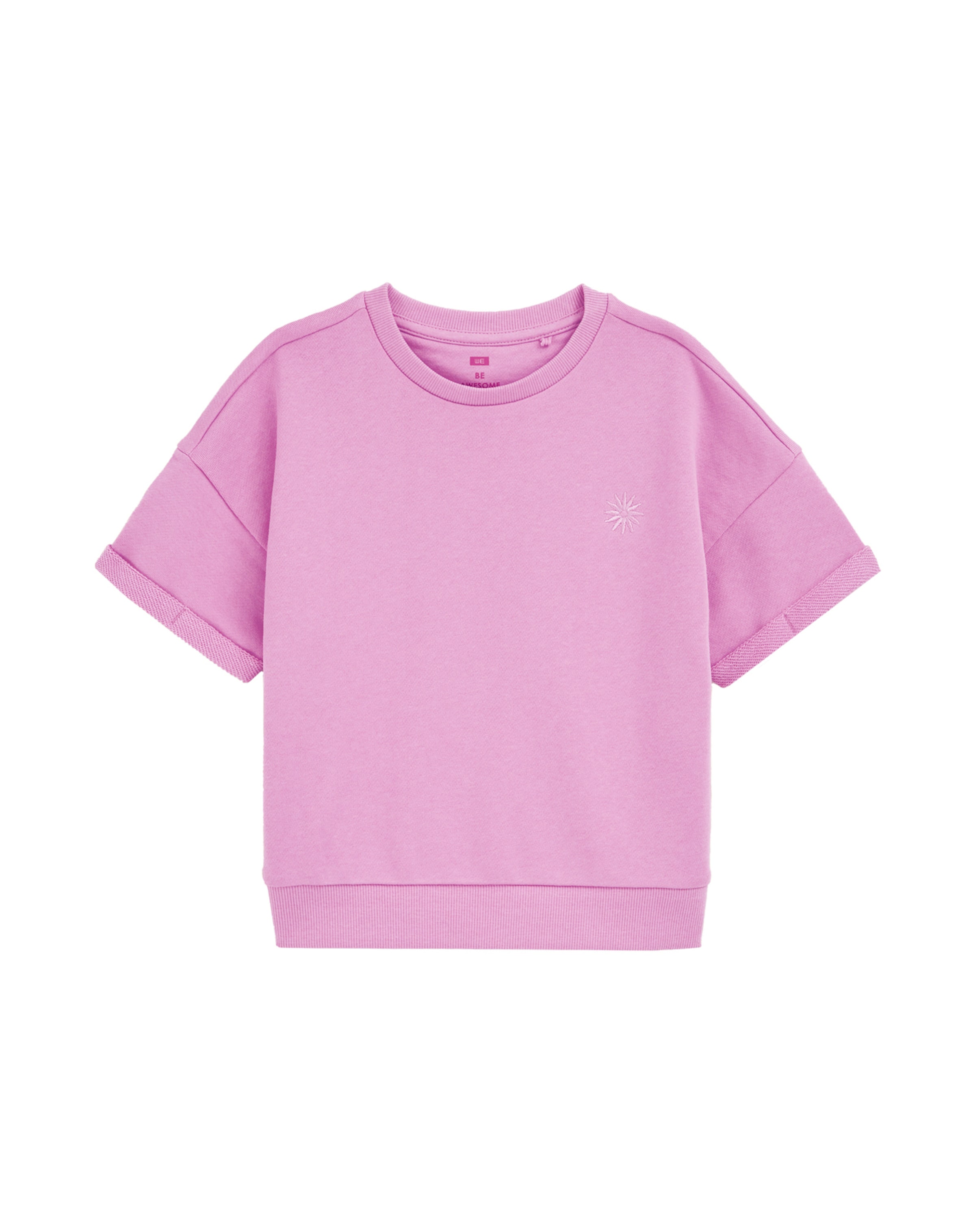 WE Fashion Суичър в лилав: отпред