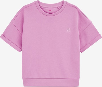 purpurinė WE Fashion Megztinis be užsegimo: priekis