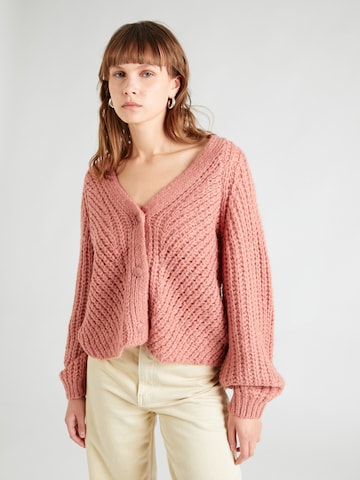 MSCH COPENHAGEN Cardigan 'Inesse Heidi' i rød: forside