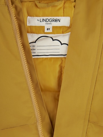 Veste d’hiver 'Odin' byLindgren en jaune