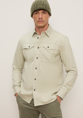 Man's World Regular fit Button Up Shirt in Beige: front