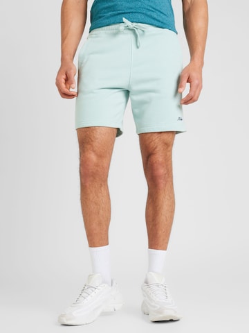 HOLLISTER Regular Broek in Blauw: voorkant