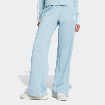 Wide Leg Pantalon de sport 'House Of Tiro' ADIDAS SPORTSWEAR en gris : devant