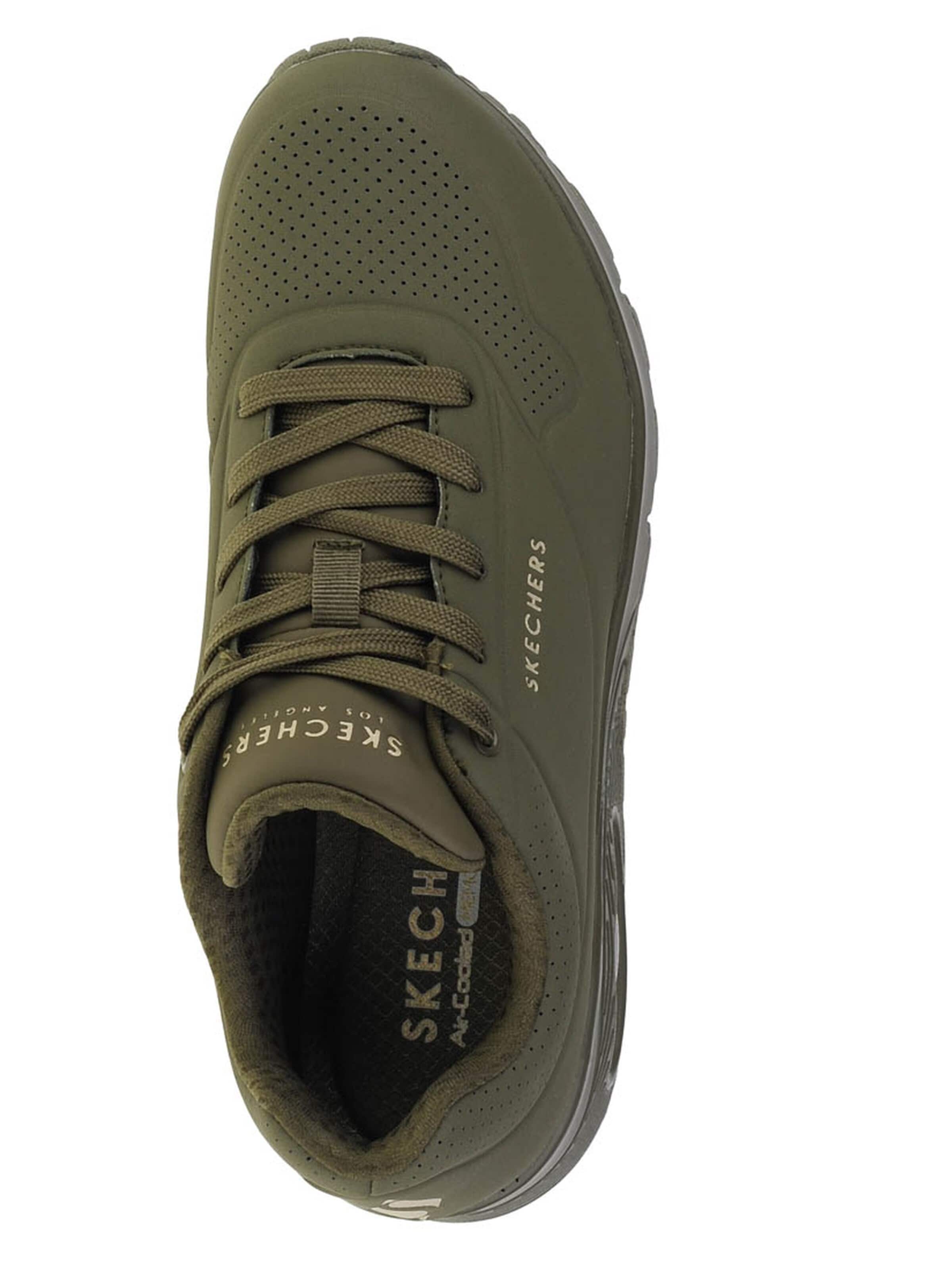 SKECHERS Sneakers laag 'Skechers Uno-Stand on Air' in Groen