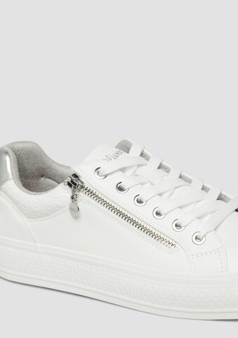 s.Oliver Platform trainers in White