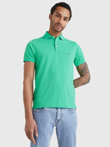 TOMMY HILFIGER Poloshirt in Grün: Vorderseite