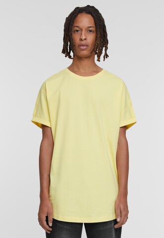 T-Shirt Urban Classics en jaune : devant