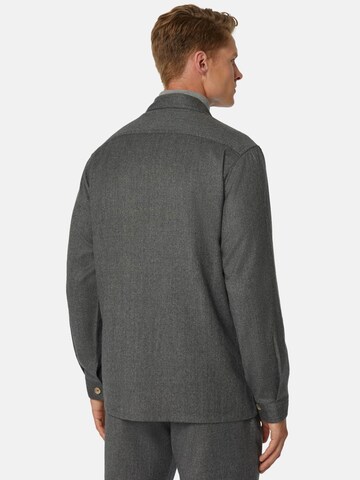 Boggi Milano Regular fit Button Up Shirt in Grey