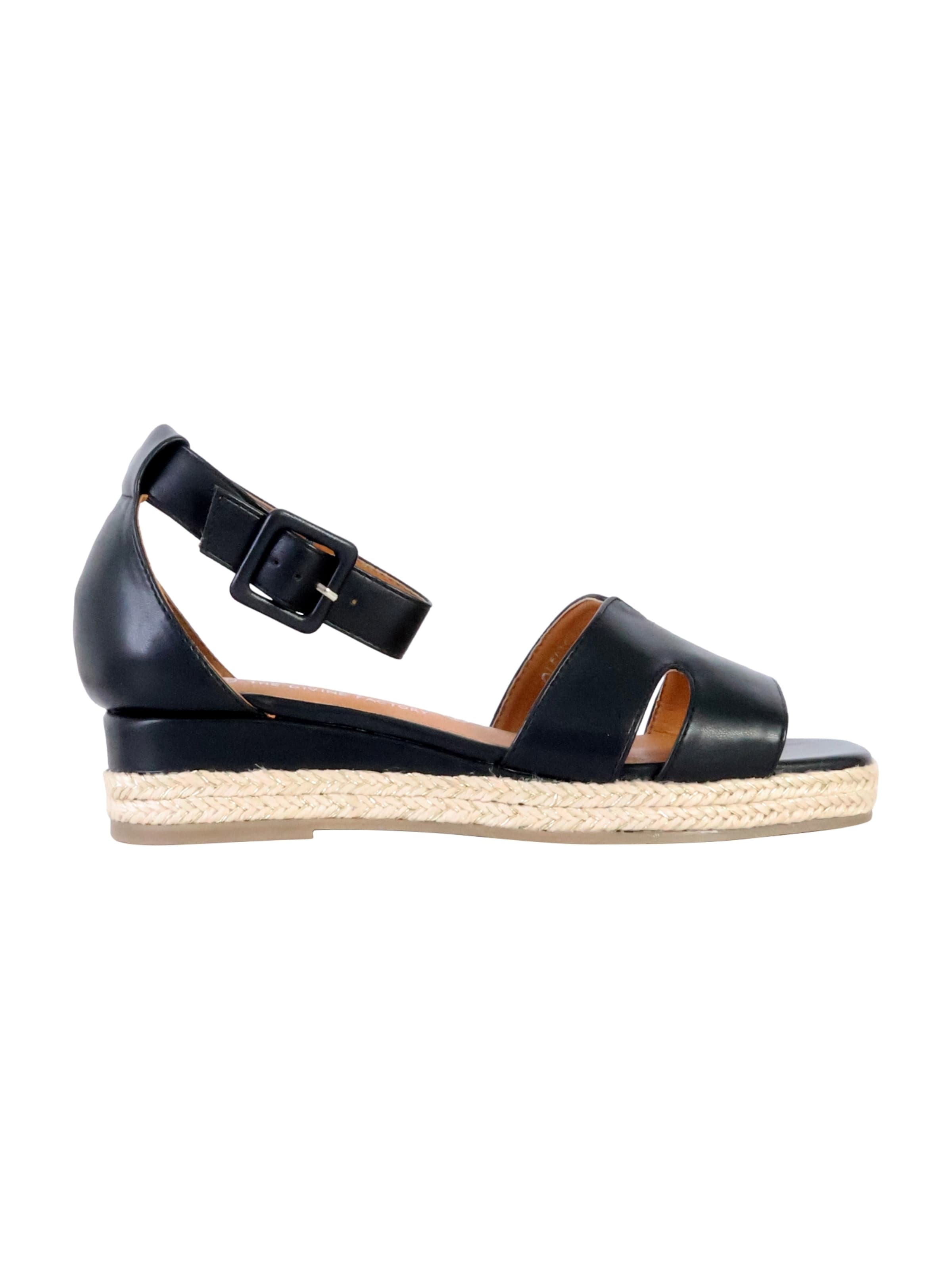 The Divine Factory Sandal in Black