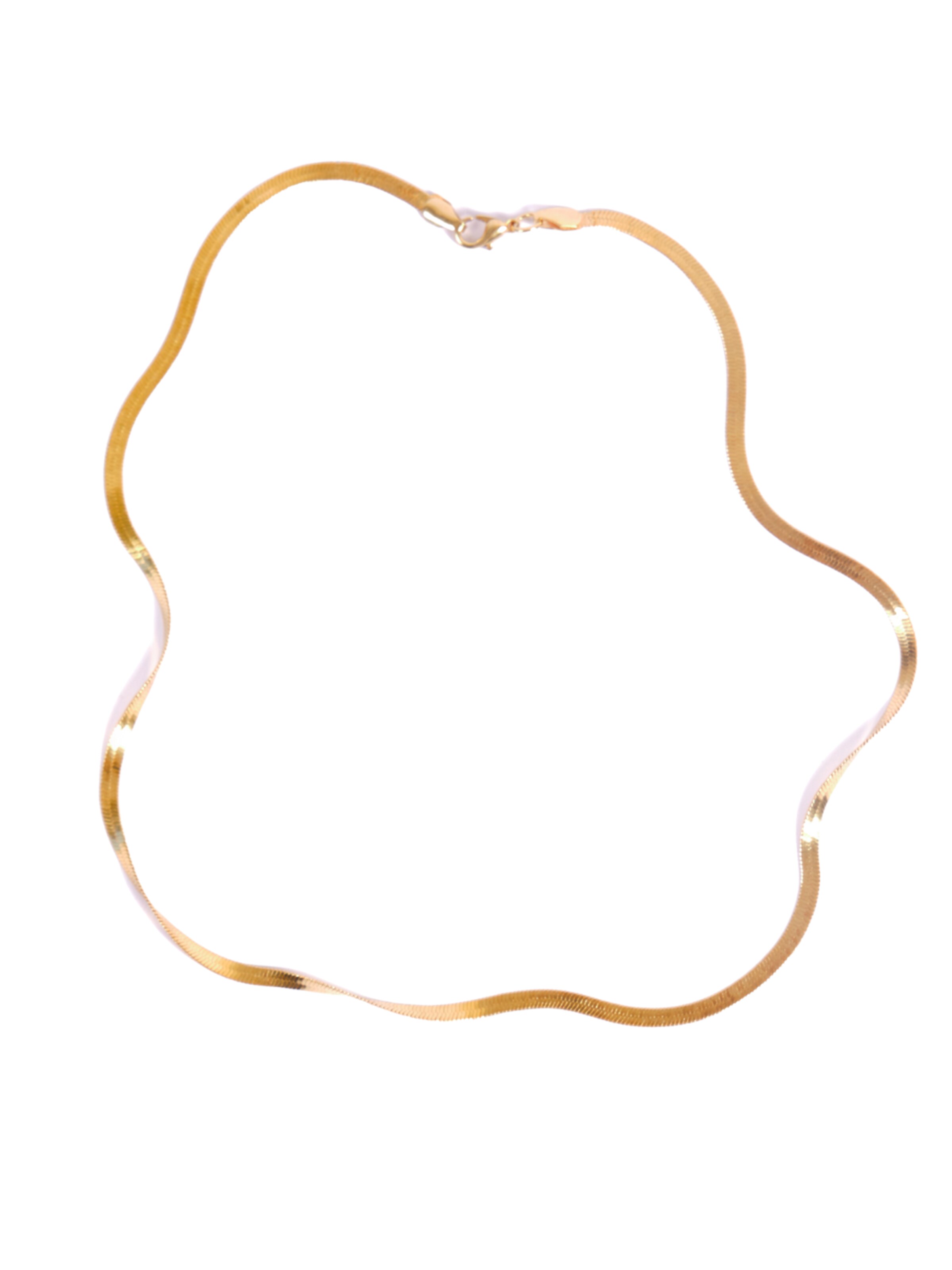 Les Reines Kette 'Regal Serpent'‌‌‌‌‌ in gold, Produktansicht