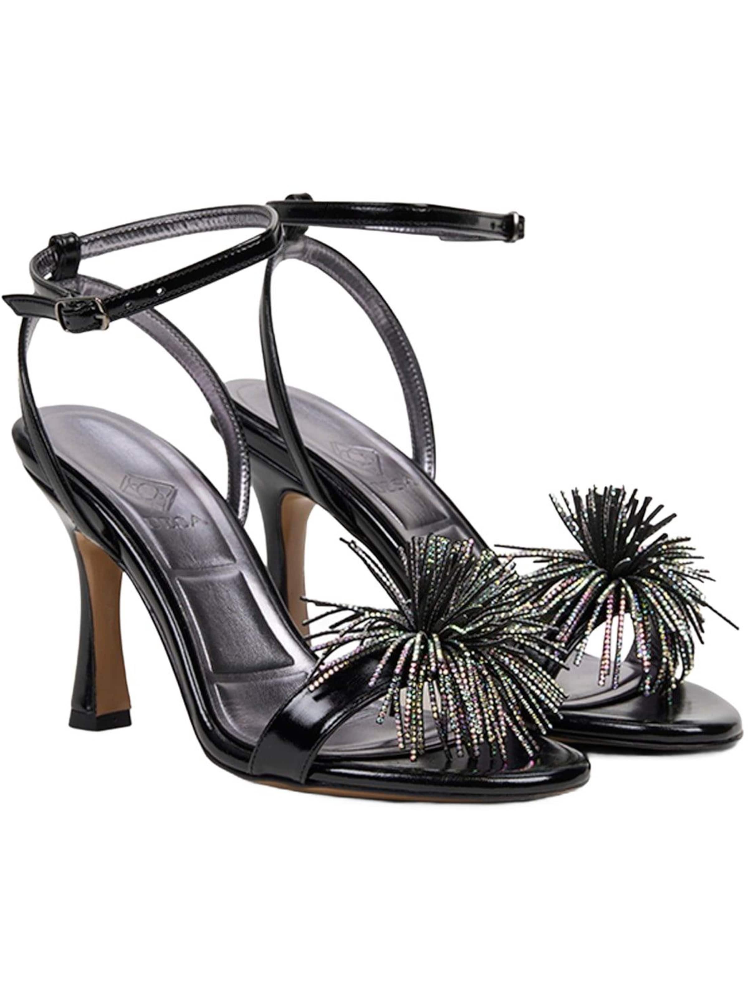 Desa Strap Sandals 'Pumps' in Black