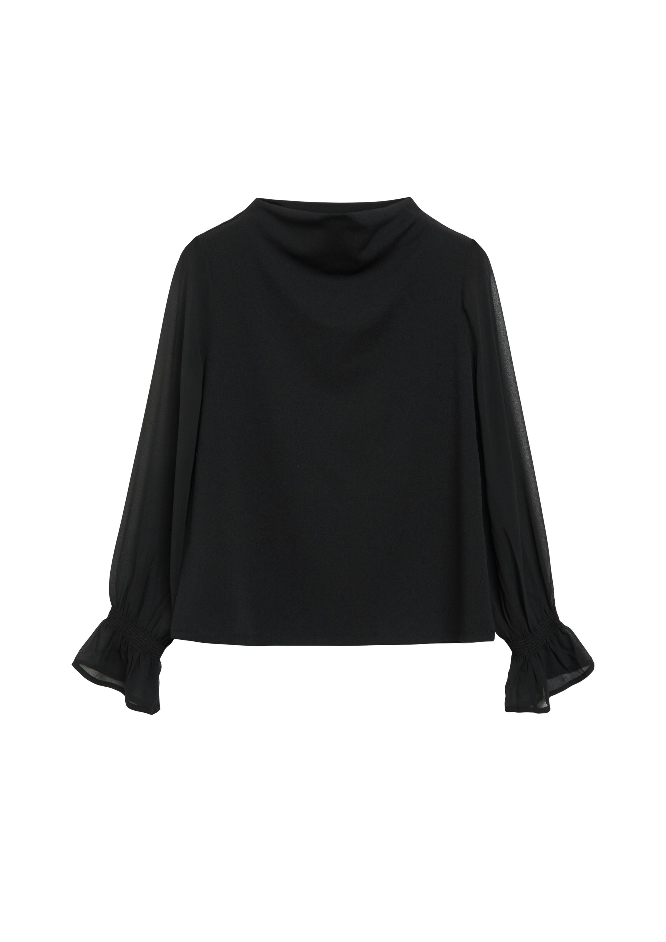 s.Oliver Blouse in XXS in de kleur Zwart, Productweergave