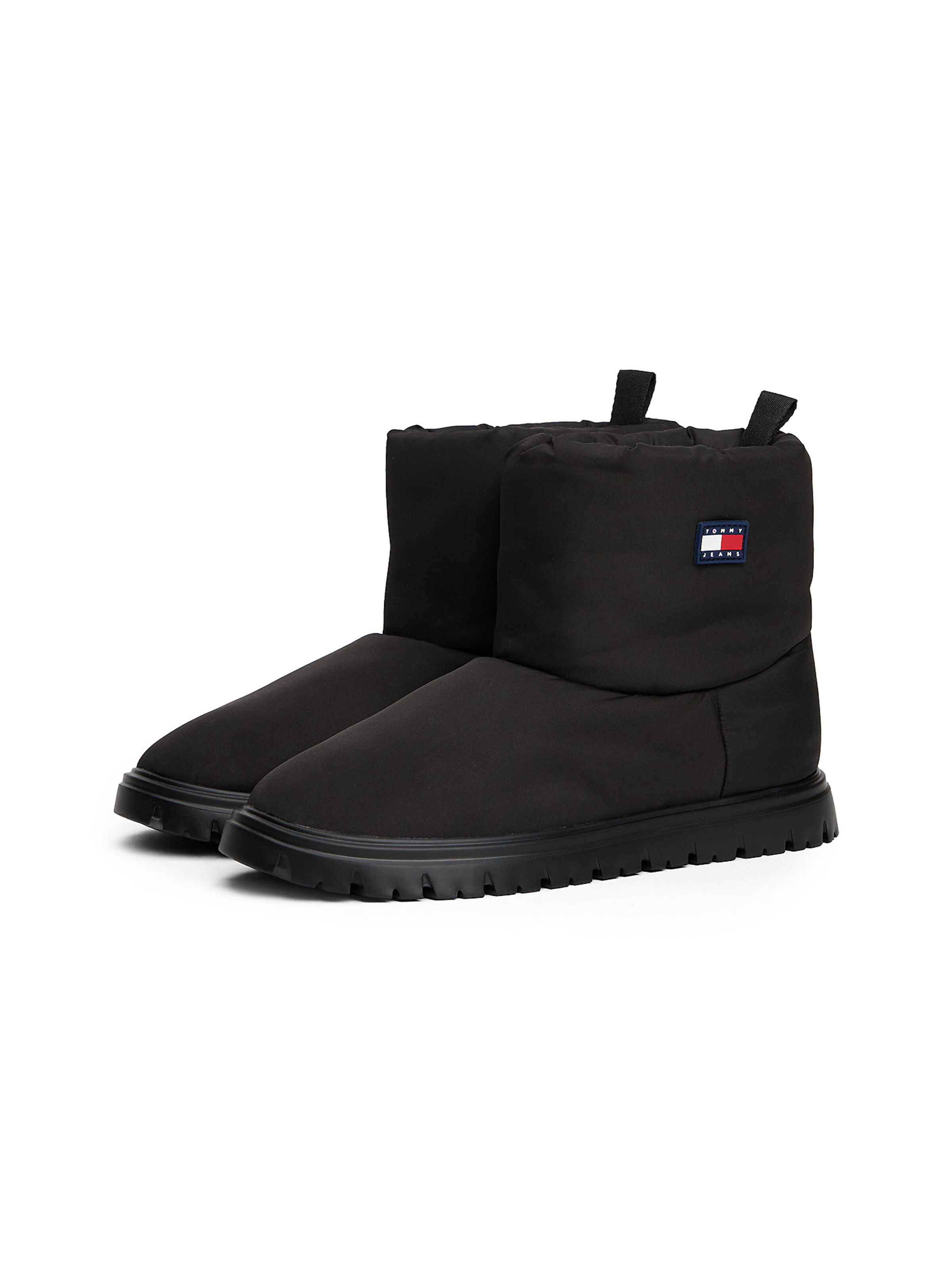 Tommy Jeans Snow Boots in Black