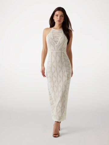GUESS Knitted dress in White: front