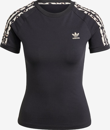 ADIDAS ORIGINALS Shirt in Black: front