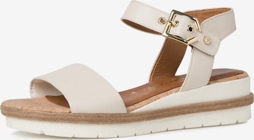 TAMARIS Sandaler i beige: forside