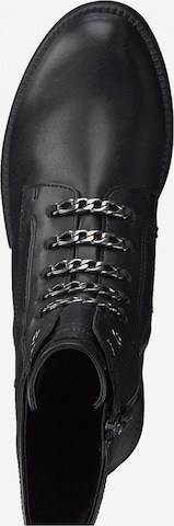 TAMARIS Lace-up bootie in Black