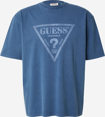 GUESS Originals Bluser & t-shirts i blå: forside