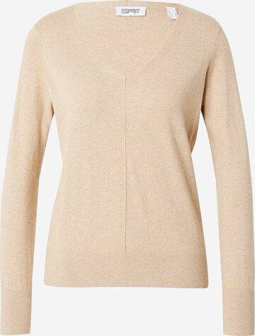 ESPRIT Pullover i beige: forside