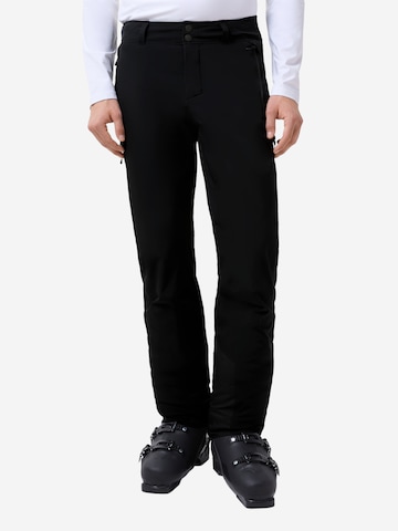 Bogner Fire + Ice Regular Outdoorhose 'Nic' in Schwarz: Vorderseite