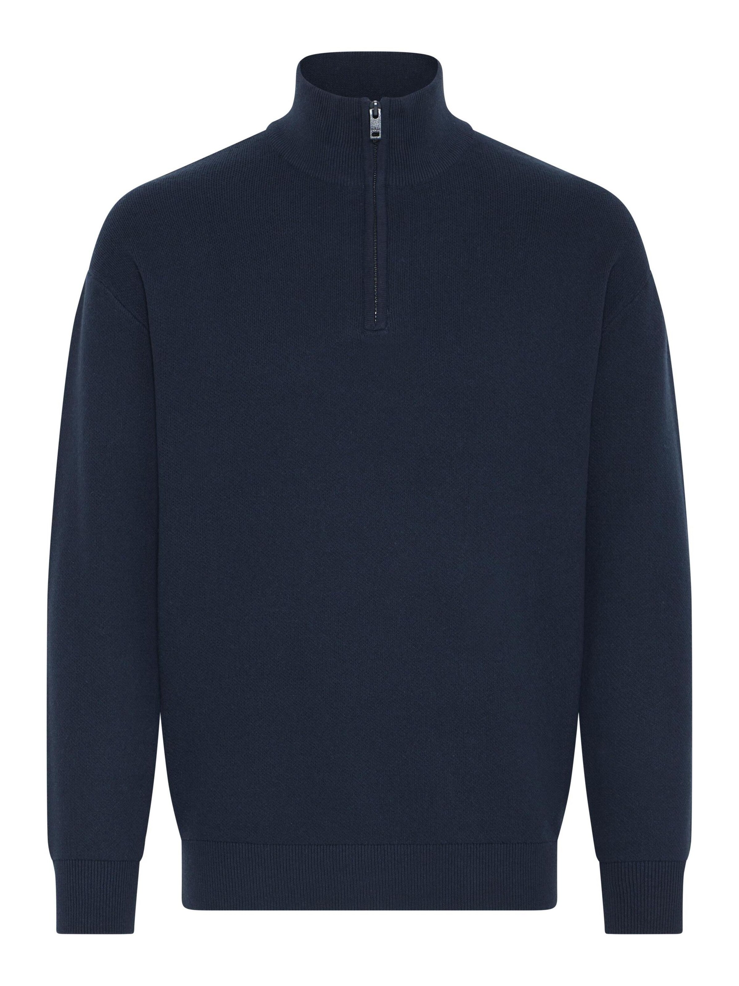 !Solid Pullover 'SDFinnet' in Blau: Vorderseite