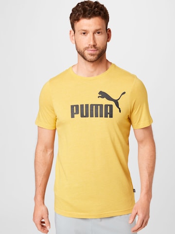 T-Shirt fonctionnel PUMA en jaune : devant